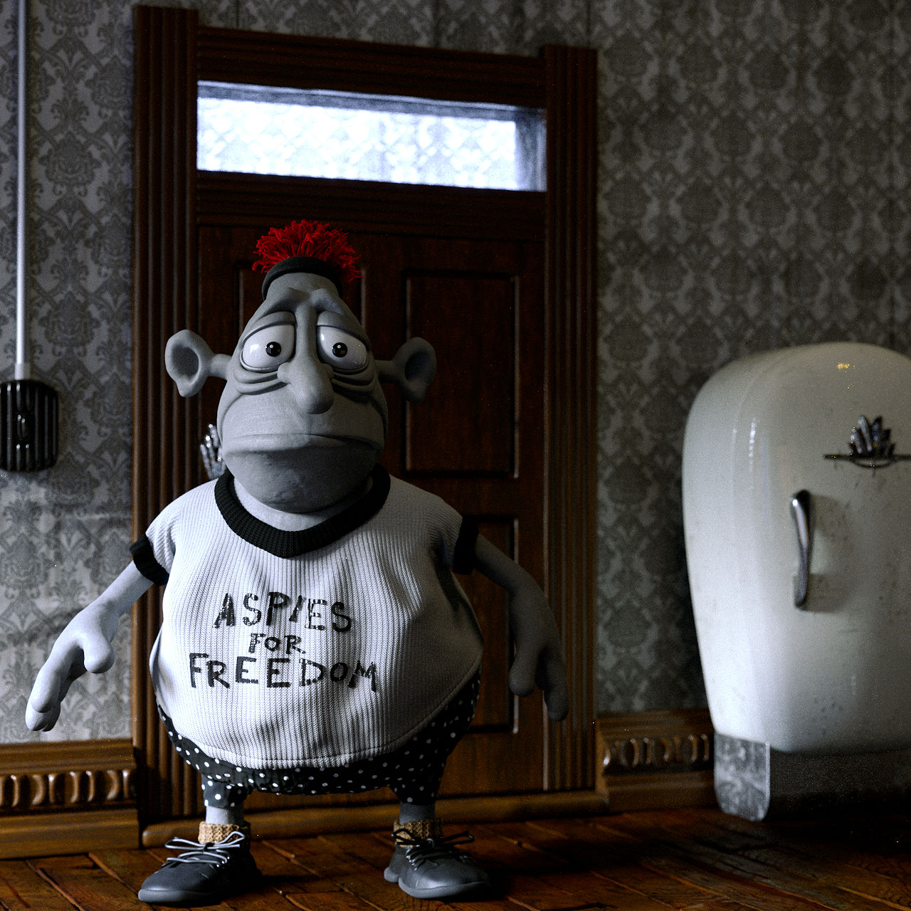 Cartoon Max Modelling Rigging Clothe Simulation Hair