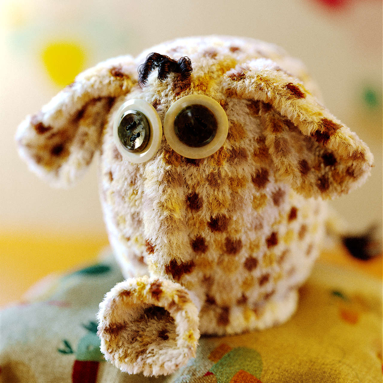 Elefant Modelling Hair Fell Plüsch c4d Rendering Corona